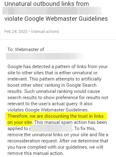 Manual Penalties from Google for Guest Posting? 2 guest post penalty 5e56bd07a625b