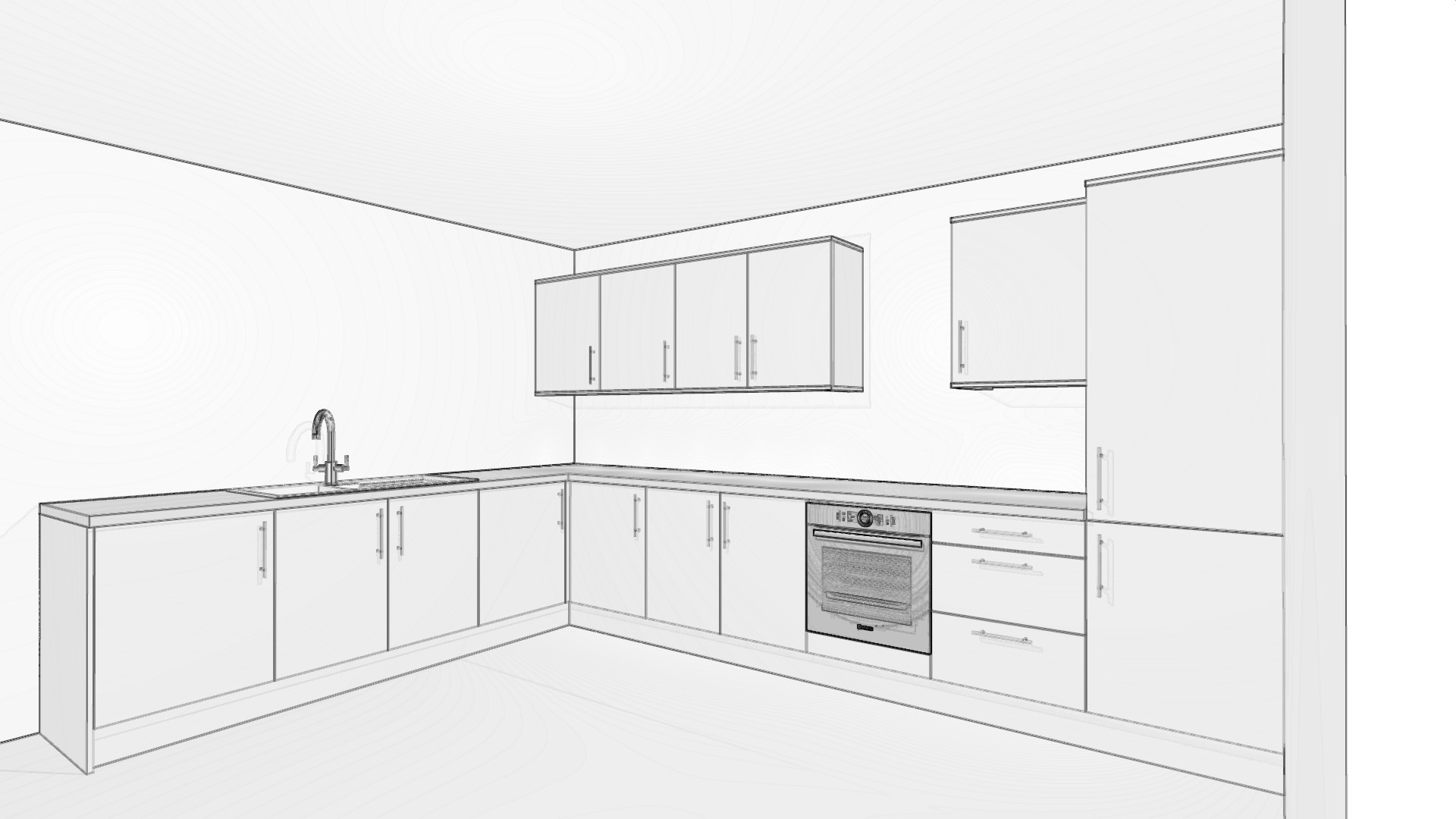 Medium Sized Kitchen example
