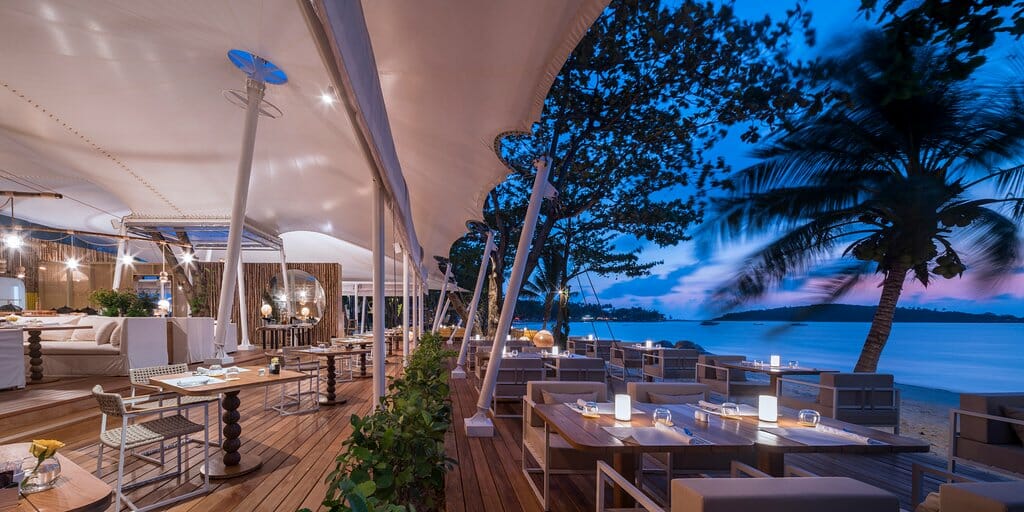 the tent beachfront restaurant 2 768x384
