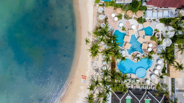 outrigger koh samui beach resort aerial2 768x432