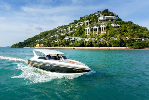 conrad koh samui boat