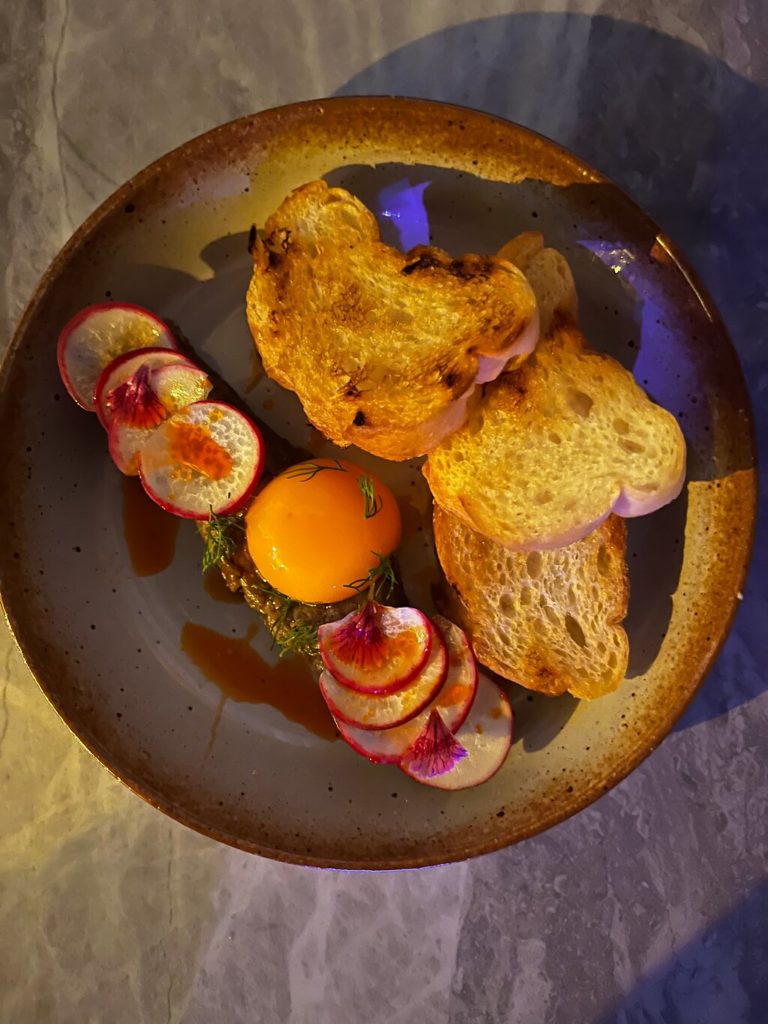 oysters and champagne