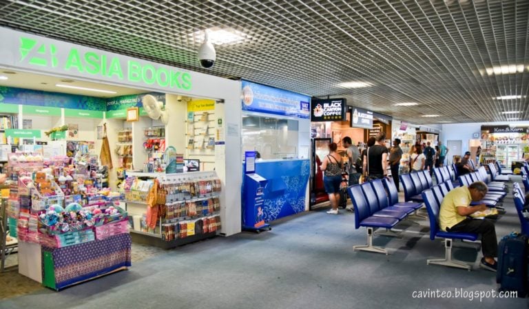 Entree Kibbles Departure Hall of Krabi International Airport @ Th 768x448
