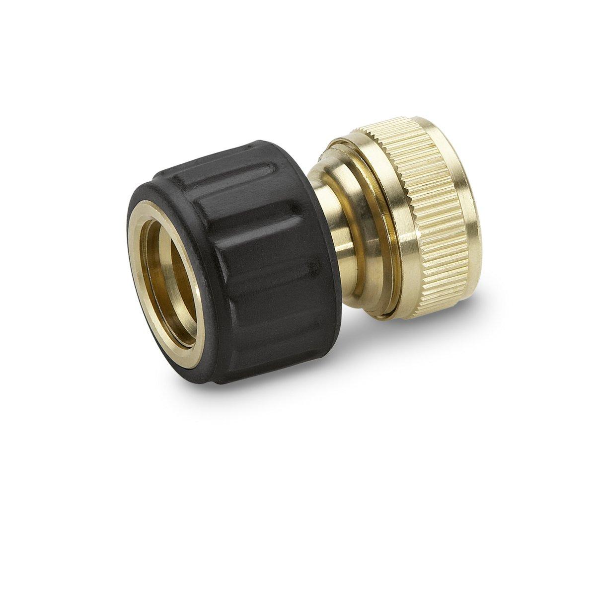 Латунный Коннектор 1/2" И 5/8" С Аквастопом
