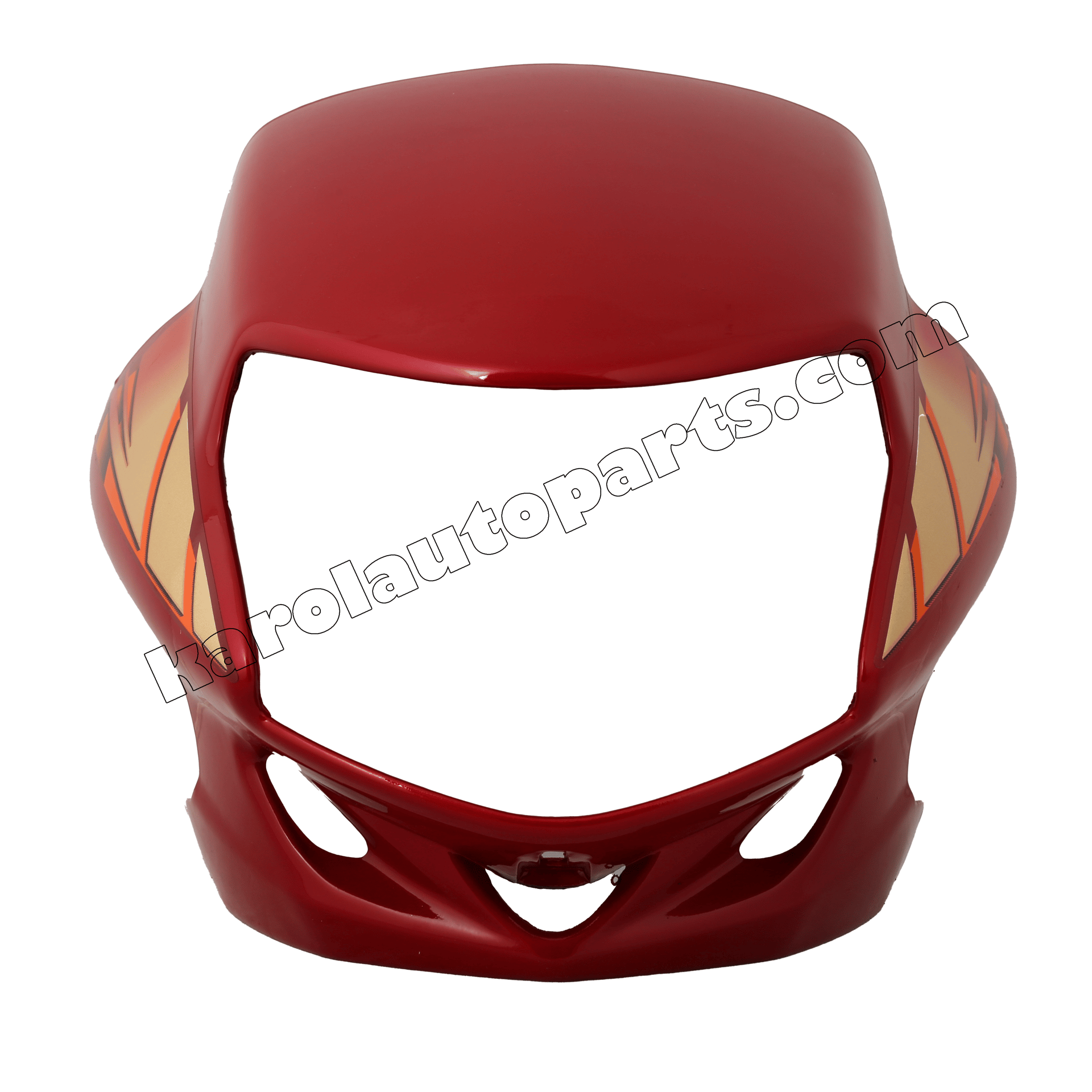 Visor for Hero HF Delux Type-3, 2016 With 3D Sticker