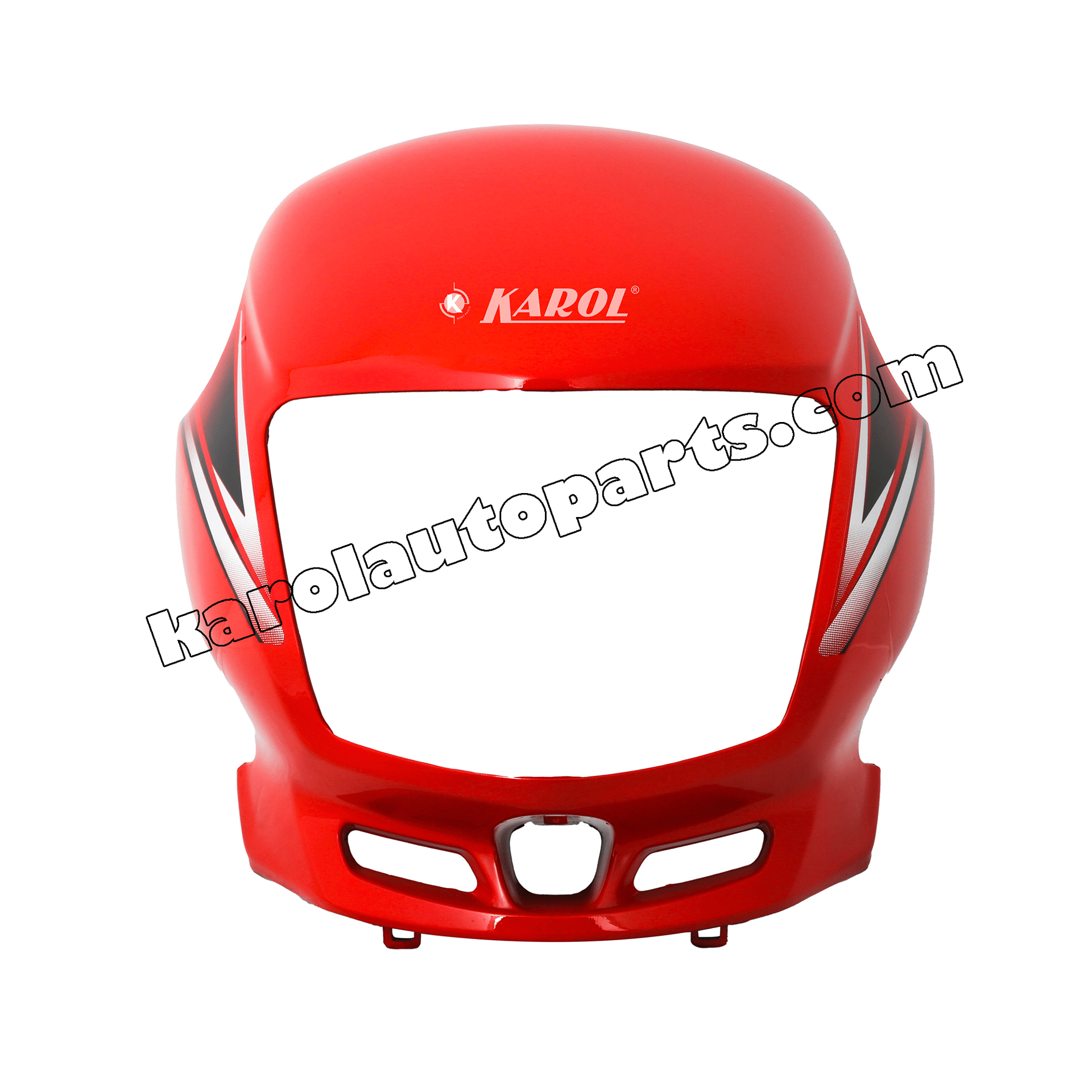 Visor for Honda Dream Yuga, Type-1 With Sticker