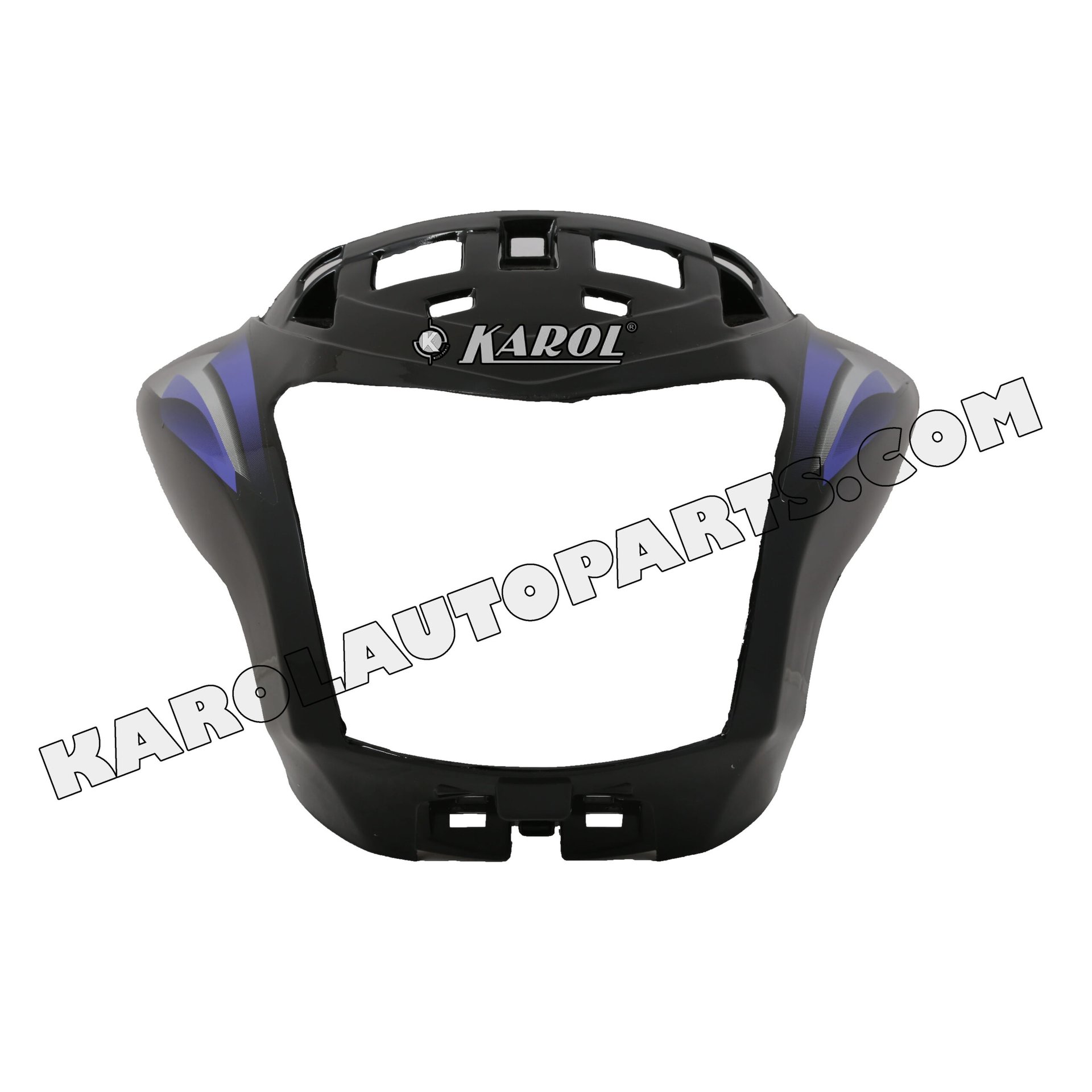 Visor for Hero Splendor Pro, Type-3 With Glass