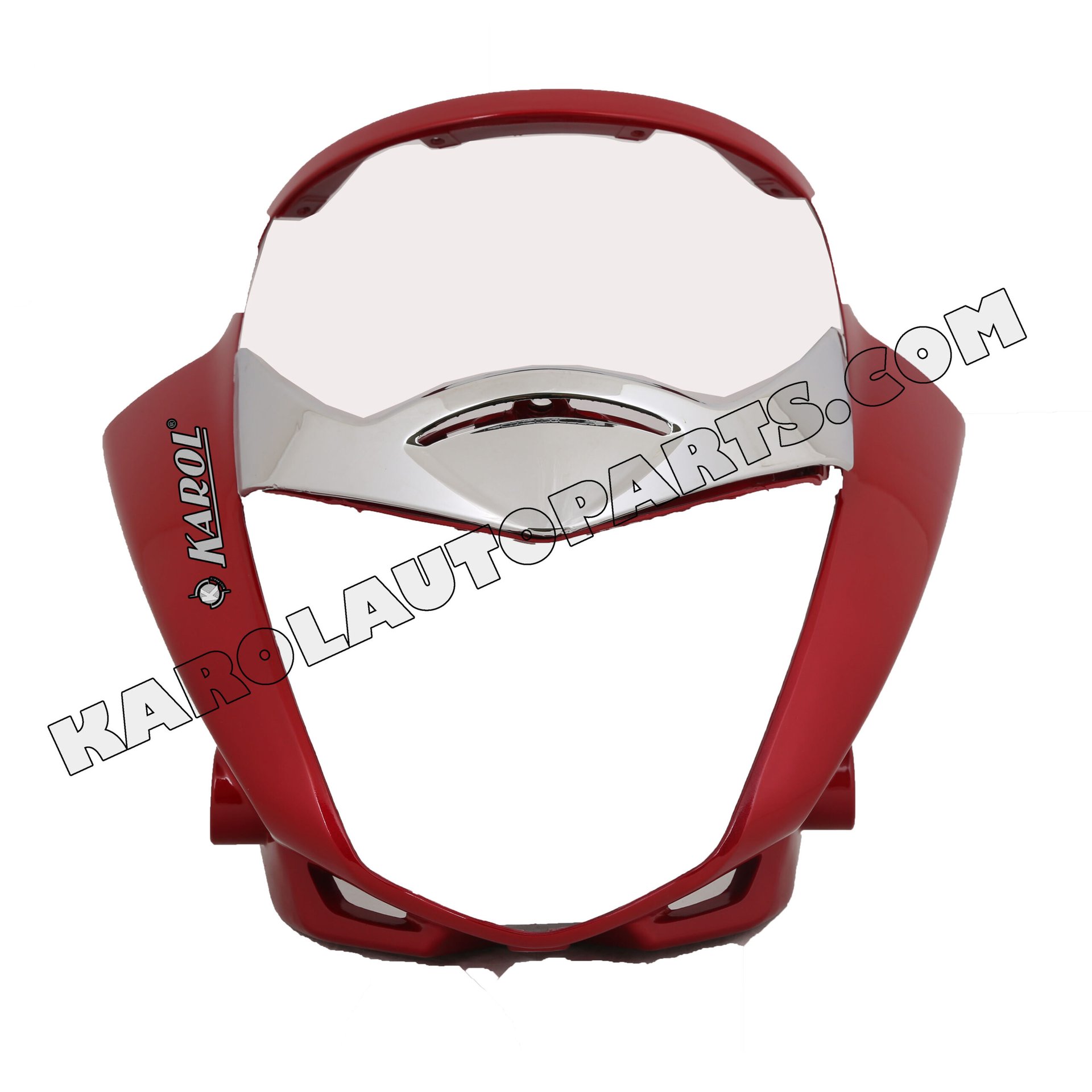 Visor for Honda Unicorn 150, New Model With Glass & Garnish