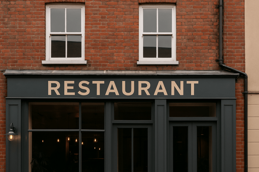 Exterior view of a Surbiton restaurant after emergency drain unblocking by Kingston Upon Thames Drains24
