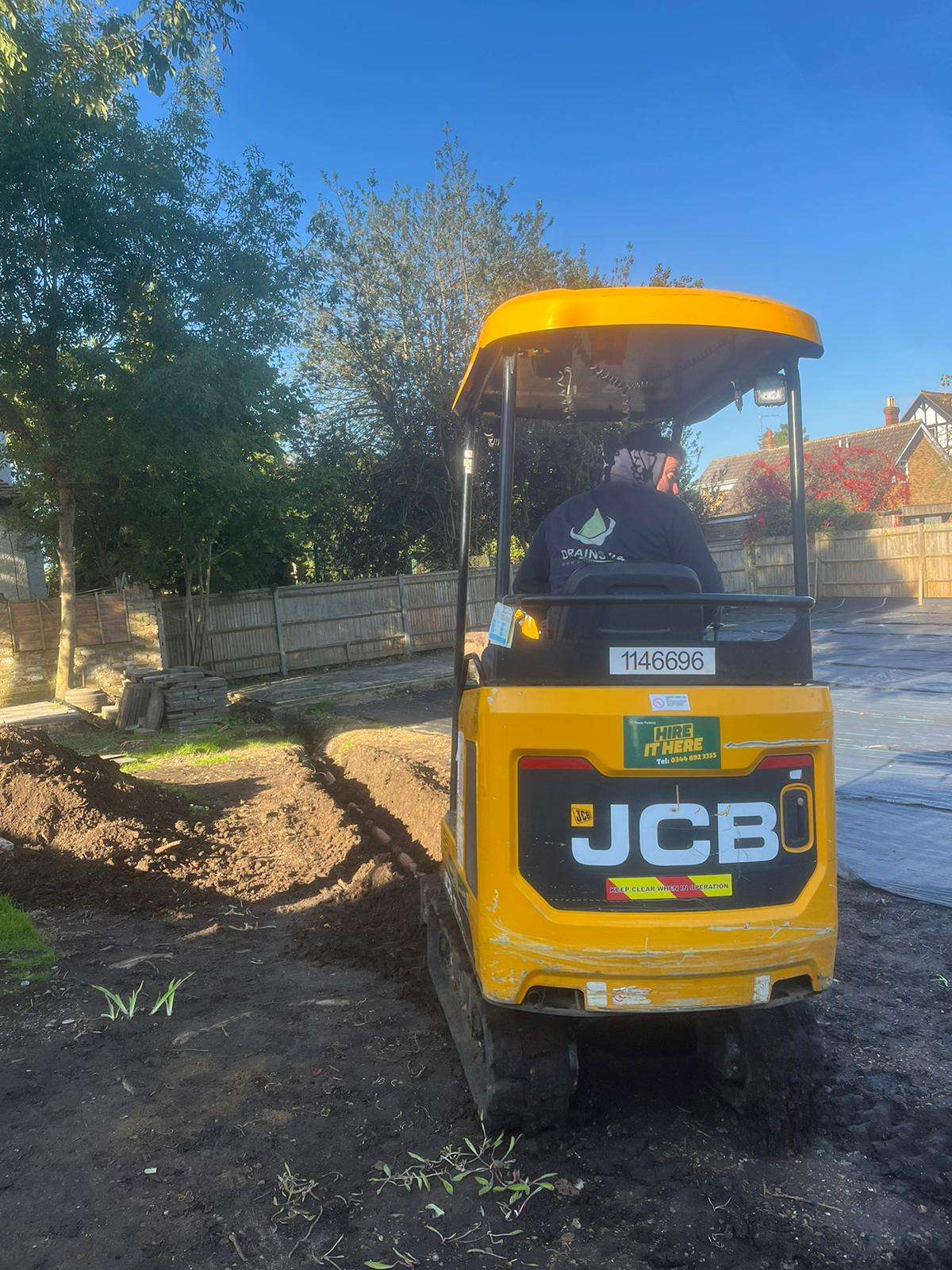 Excavation for Soakwway Installation (1)