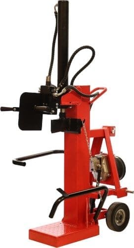 traktorikäyttöinen pystymallinen halkomakone