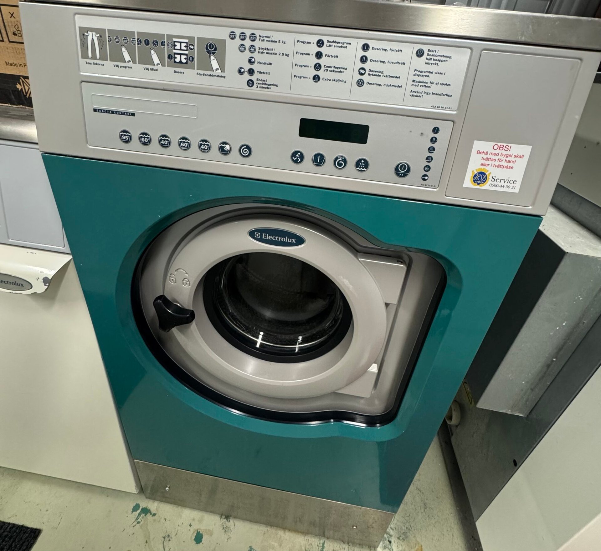 Tvättmaskin wascator av märket Electrolux 
W365H - Image 1