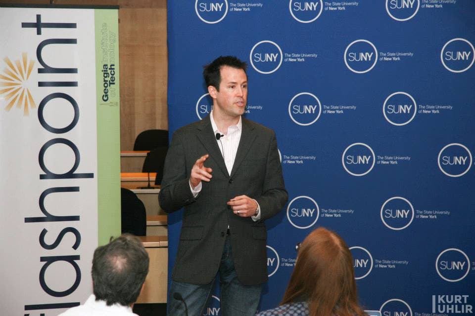 Kurt Uhlir speaking at SUNY Global Center - New York Kurt Uhlir speaking at SUNY Global Center - State University of New York