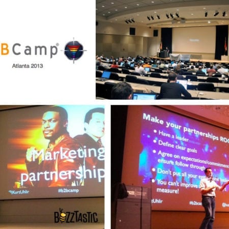 Kurt Uhlir speaking at B2B Camp 2013