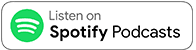 spotify-podcasts A rectangular button with the Spotify logo, a green circle featuring three curved white lines. Beside it, black text reads, "Listen on Spotify Podcasts," highlighting your next Netweaving or Podcast Gift find on a white background with rounded corners.