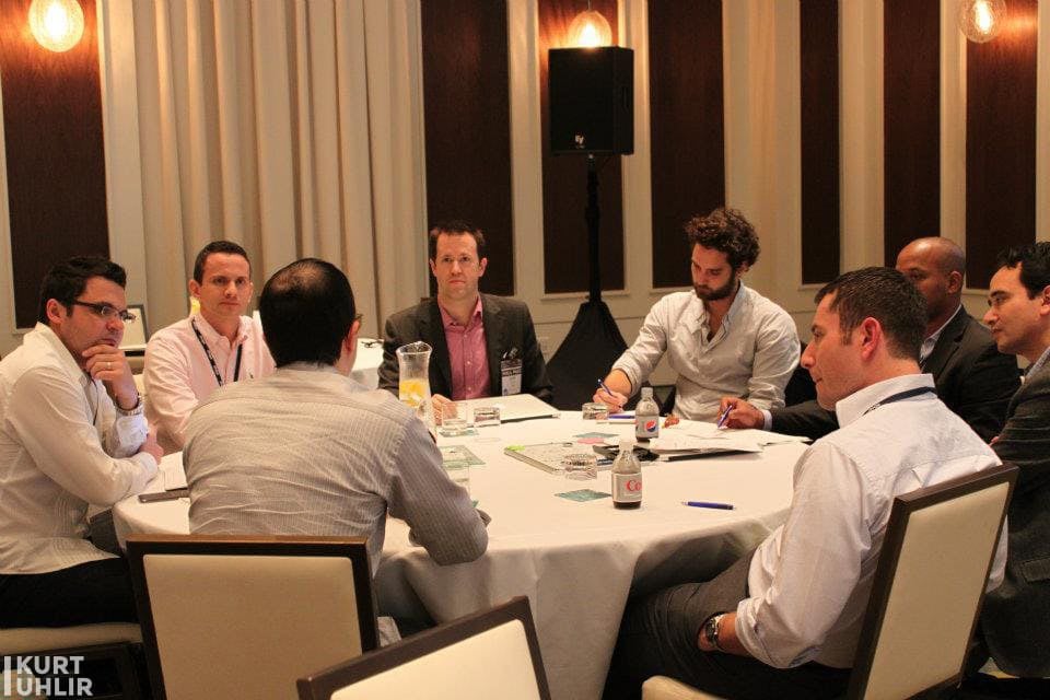Vitrue NYC Client Summit - Kurt leading roundtable with Adam Arc Vitrue NYC Client Summit - Kurt leading roundtable with Adam Archer and Tim Hong. After GamesThatGive acquisition.