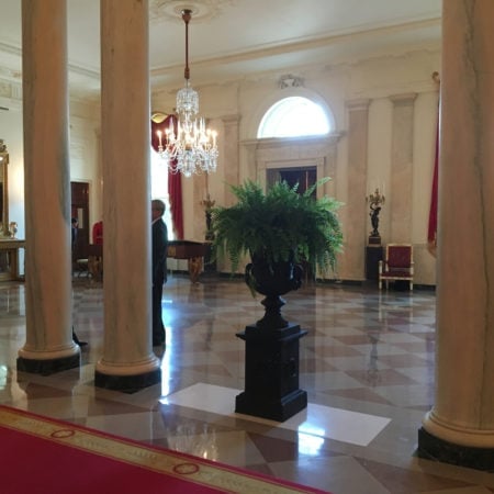 Entrance Hall at The White House