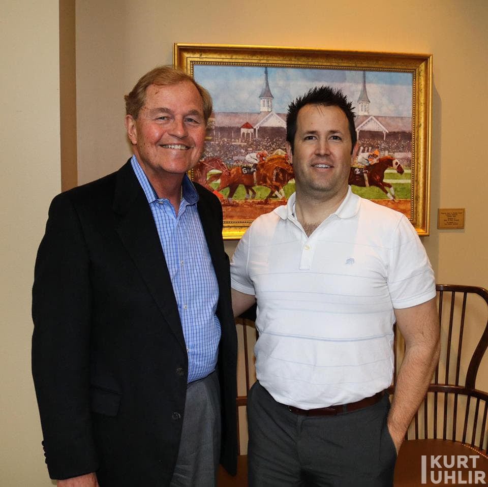 Dan Sullivan with Kurt Uhlir CEO and Founder of FedEx Ground Dan Sullivan with Technology Expert Kurt Uhlir