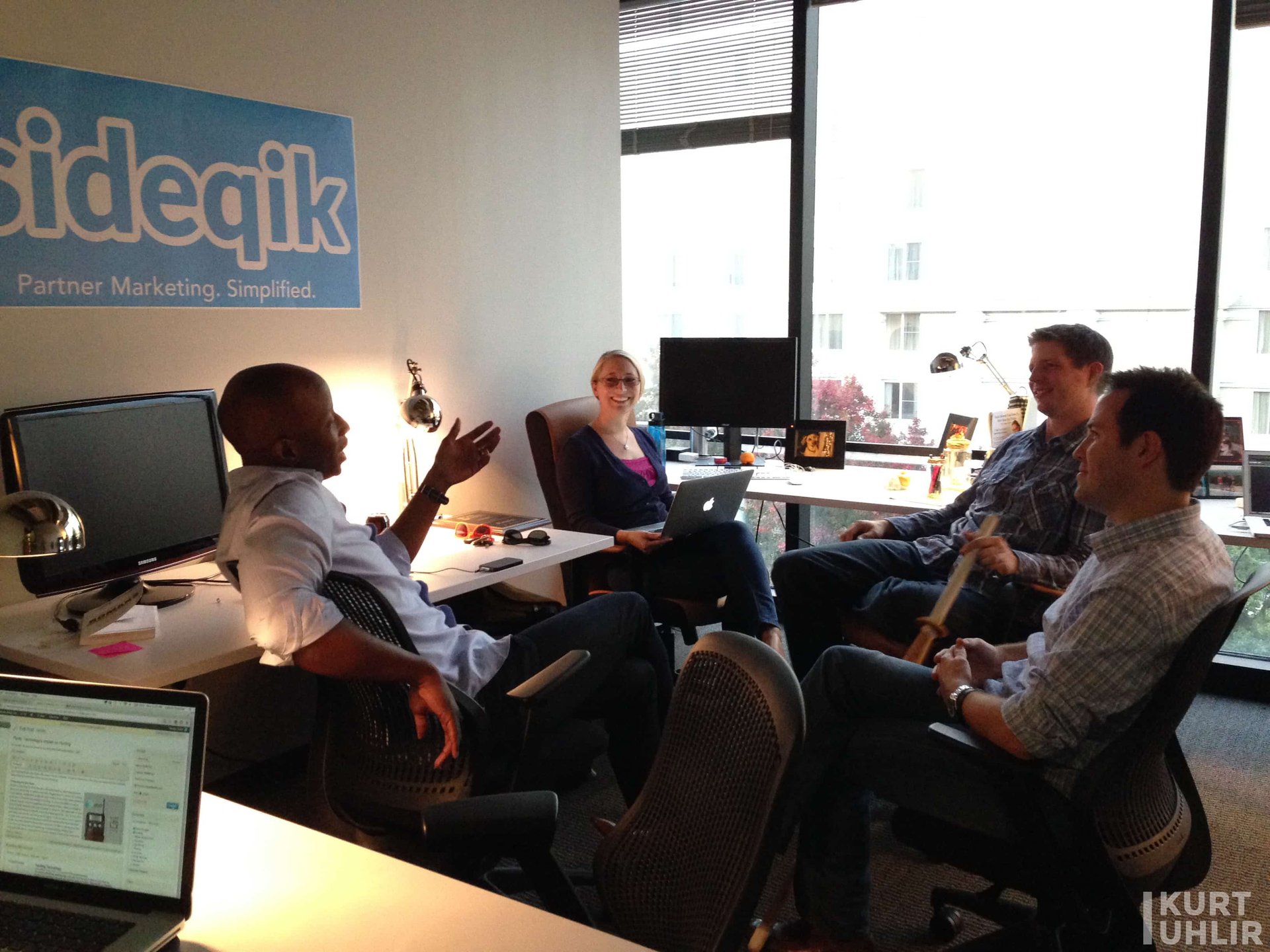 Atlanta Tech Village - one of the early Sideqik off Atlanta Tech Village - one of the early Sideqik offices