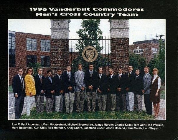 Kurt Uhlir - 1996 Vanderbilt Men's Cross Country Team Kurt Uhlir - 1996 Vanderbilt Men's Cross Country Team