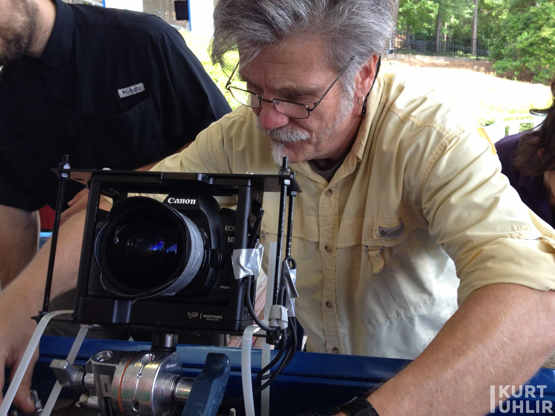 Kurt Uhlir as model for Six Flags over Georgia - behind the scen Kurt Uhlir as model for Six Flags over Georgia - behind the scene at photo shoot