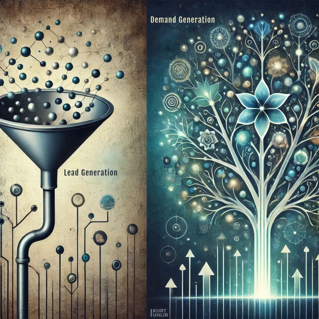 demand generation vs lead generation