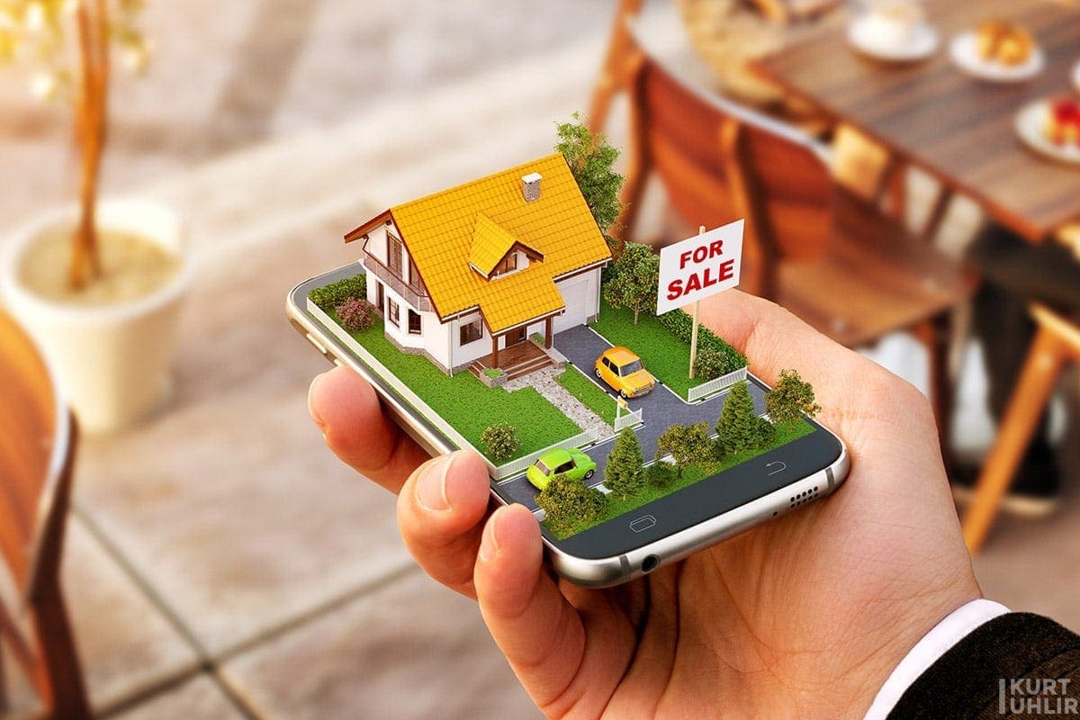 Smartphone application for online searching for house - proptech