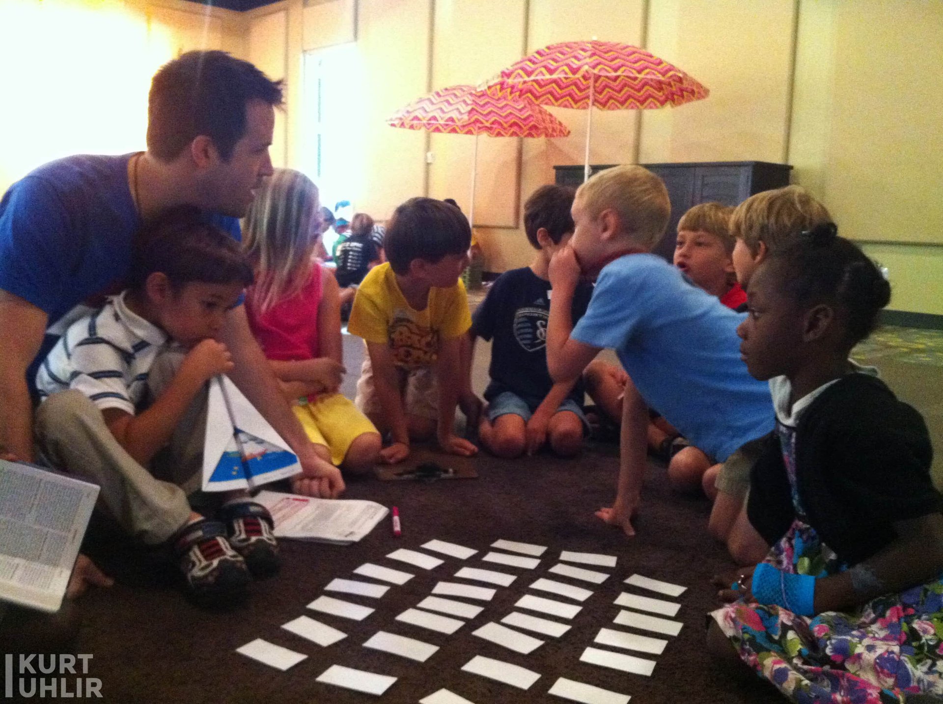Serving with children at church - Kurt Uhlir Serving with children at church - Kurt Uhlir