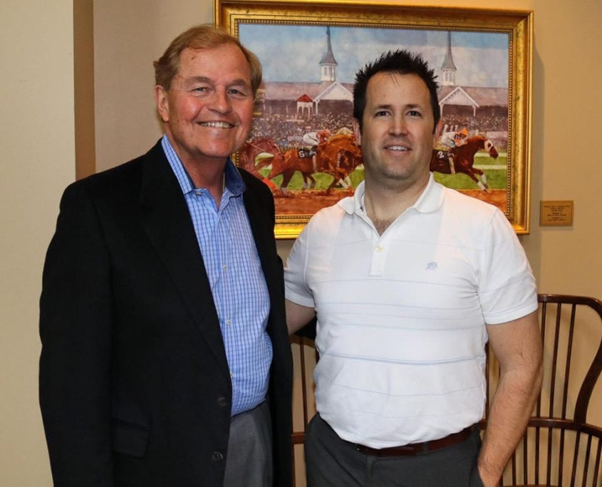 Dan Sullivan with Kurt Uhlir CEO and Founder of FedEx Ground Dan Sullivan with Technology Expert Kurt Uhlir