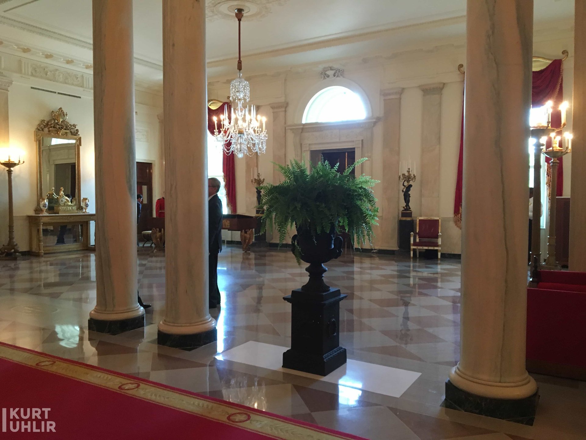 Entrance Hall at The White House