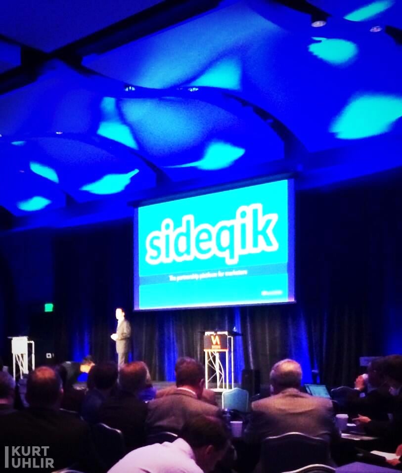 Kurt Uhlir presenting Sideqik at Venture Atlanta Kurt Uhlir presenting Sideqik at Venture Atlanta. Company part of Flashpoint at Georgia Tech, Atlanta Tech Village, and ATDC. Influencer Marketing and Partner Marketing