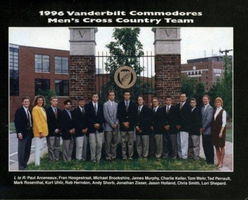 Kurt Uhlir - 1996 Vanderbilt Men's Cross Country Team Kurt Uhlir - 1996 Vanderbilt Men's Cross Country Team