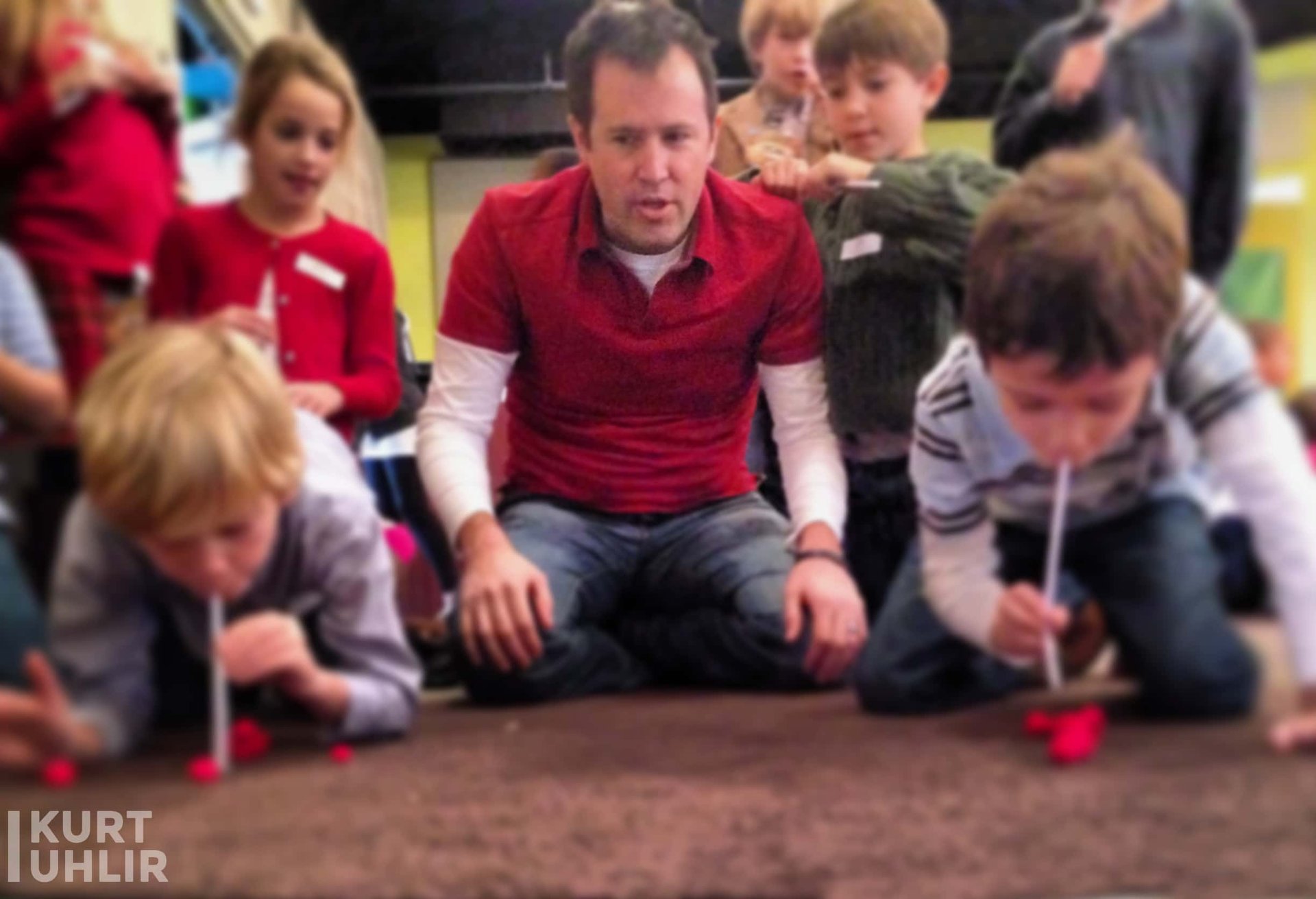 Serving with children at church - Kurt Uhlir Serving with children at church - Kurt Uhlir