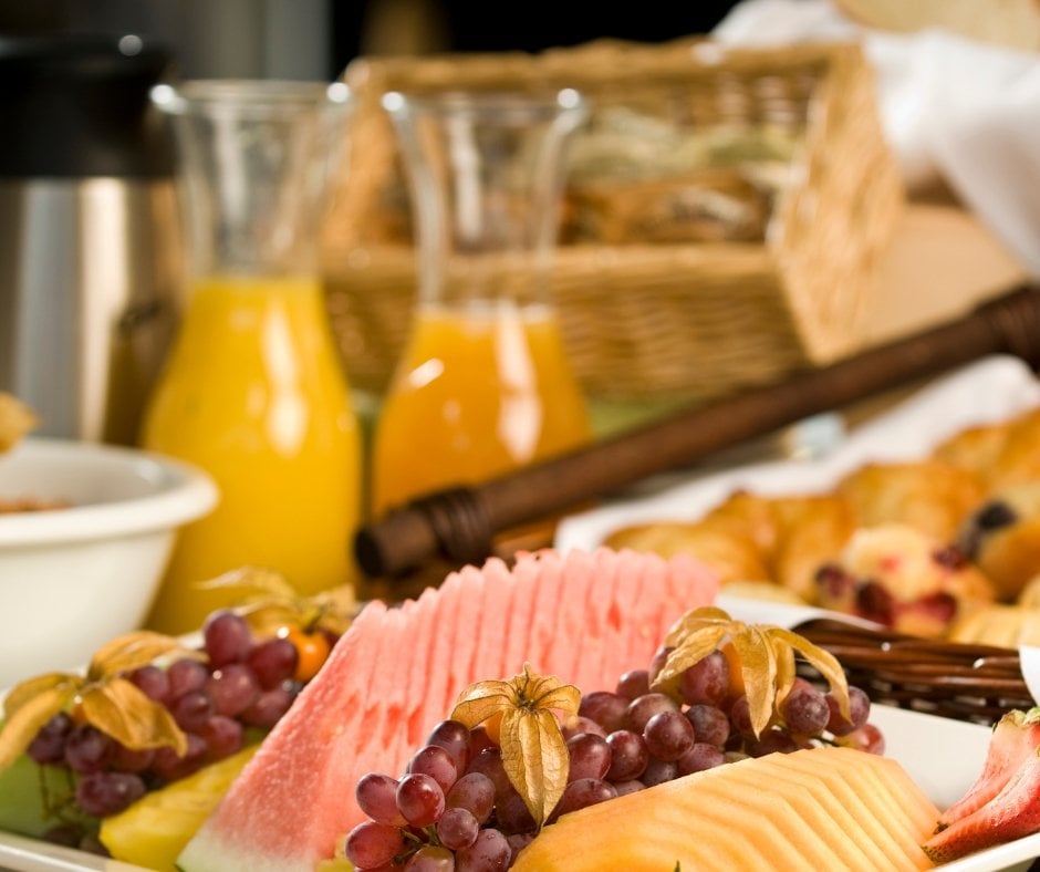 Hotel Diana Woolloongabba buffet breakfast