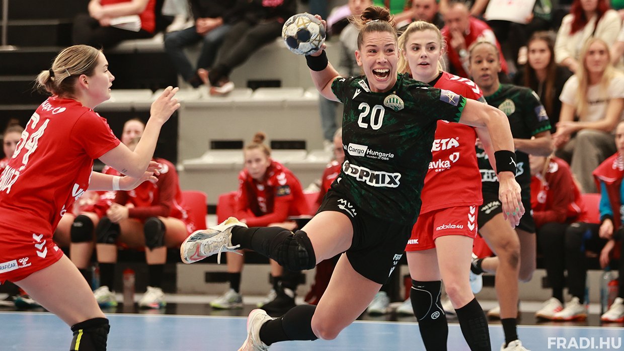 Esélye sem volt a Podravkának, a Fradi újabb két pontot zsebelt be