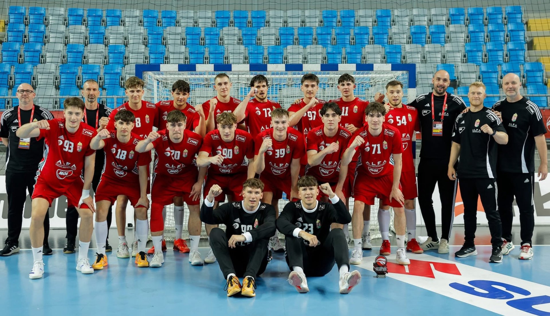 Férfi junior vb: Magyarország kikapott, így csoportmásodikként jutott tovább