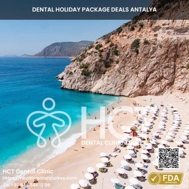 Dental Holiday Turkey 3 Bright Antalya beach view illustrating teeth whitening services in Turkey.