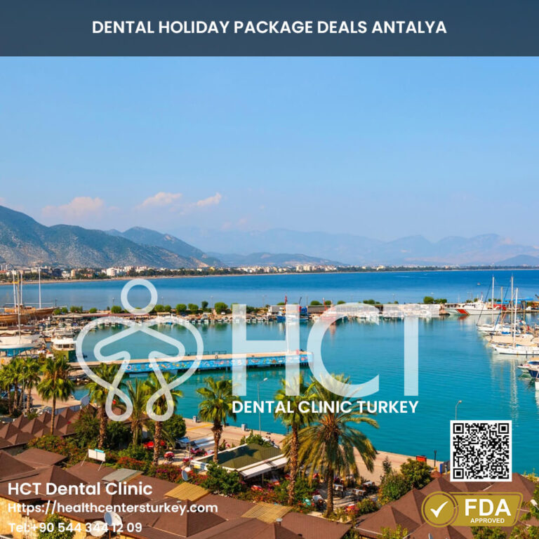 Dental Holiday Turkey 6 A panoramic view of Antalya city promoting dental tourism for Turkey Teeth treatments.