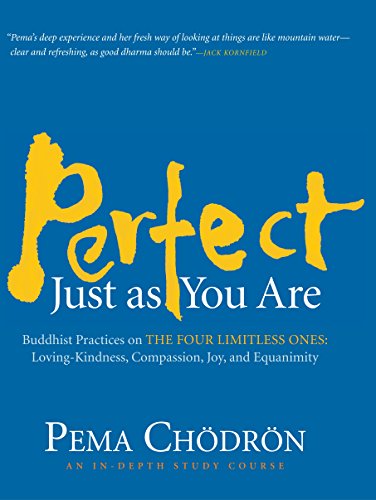 Perfect Just as You Are: Buddhist Practices on the Four Limitless Ones–Loving-Kindness, Compassion, Joy, and Equanimity