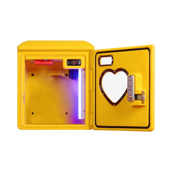 EcoFib Outdoor Heated AED Cabinet with Lock/Keypad - Image 3