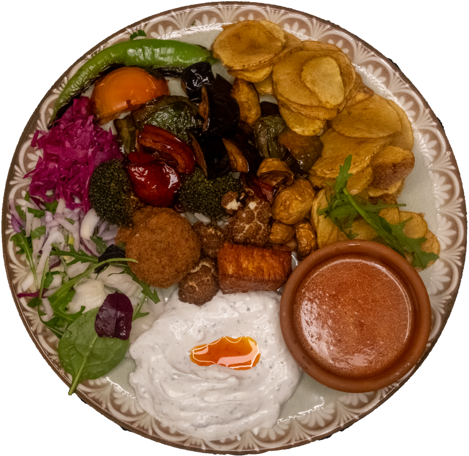 VEGETARISK TALLRIK