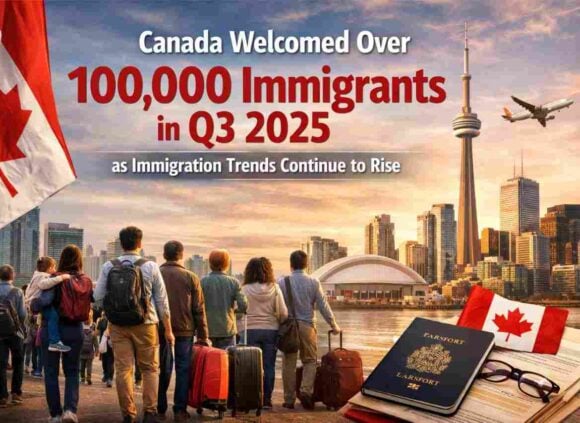 Canada Welcomed Over 100000 Immigrants in Q3 2025 as Immigration Trends Continue to Rise- ImmigCanada Canada Welcomed Over 100000 Immigrants
