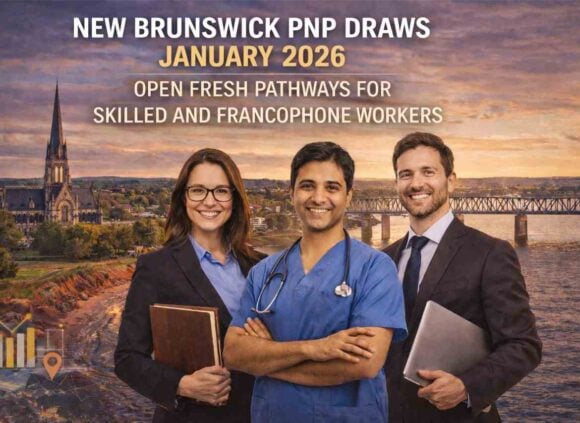 New Brunswick PNP Draws January 2026 Open Fresh Pathways for Skilled and Francophone Workers- ImmigCanada New Brunswick PNP Draws January 2026