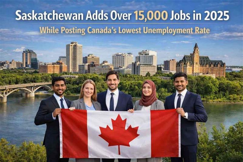 Saskatchewan Adds Over 15,000 Jobs in 2025 While Posting Canada’s Lowest Unemployment Rate-compressed Saskatchewan Adds Over 15000 Jobs