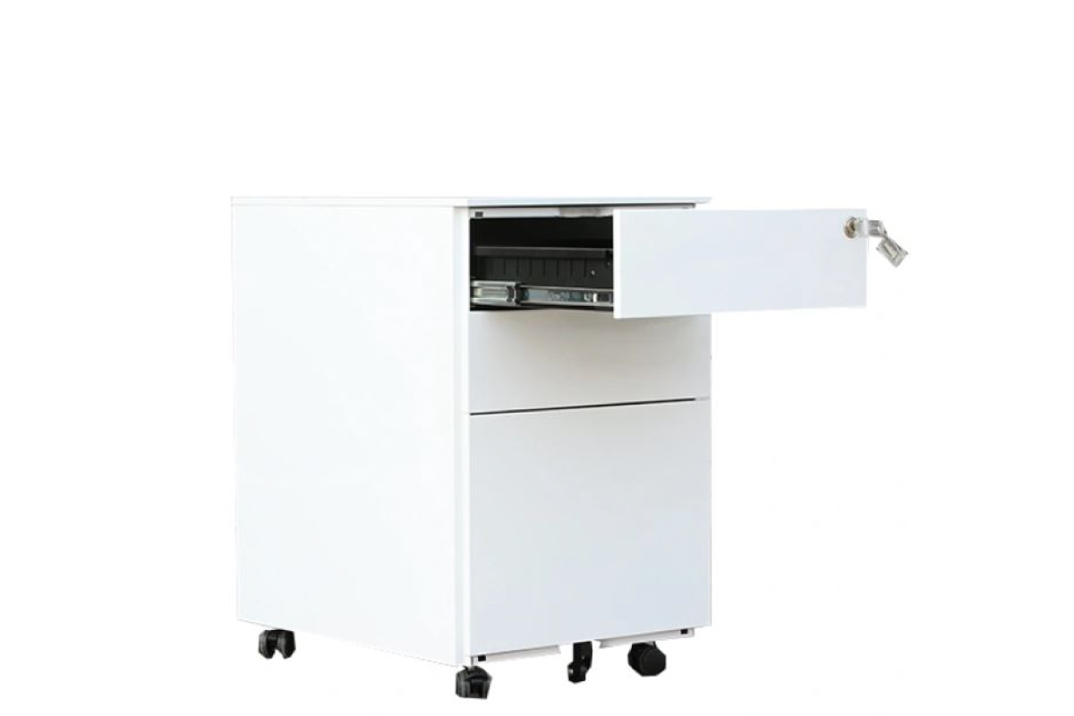 3-Drawer-Metal-Mobile-Pedestal