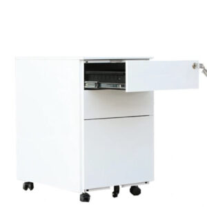 3-Drawer-Metal-Mobile-Pedestal