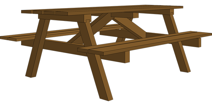 שולחן קקל עם פרגולה