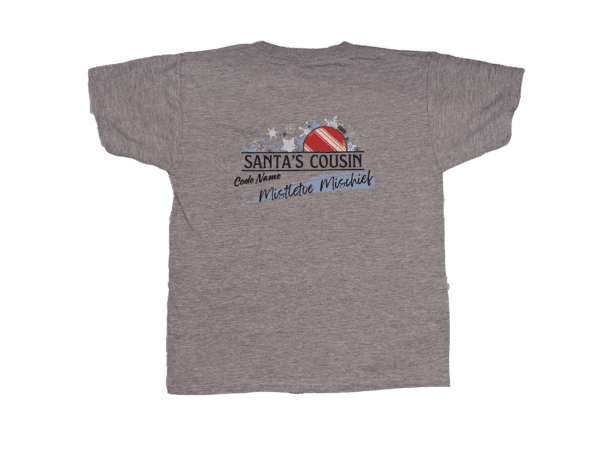 Santa's Cousin Fine Like Mulberry Wine T-Shirt - Image 3