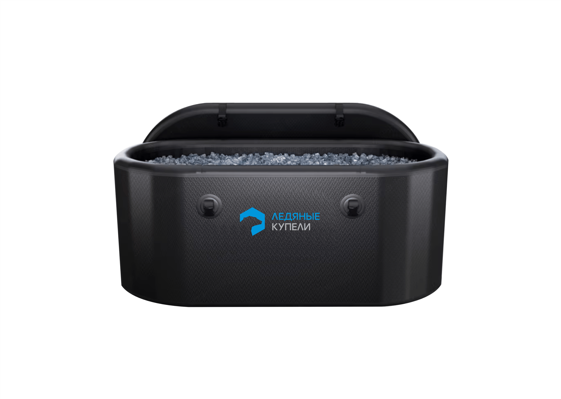 Надувная овальная купель, черная