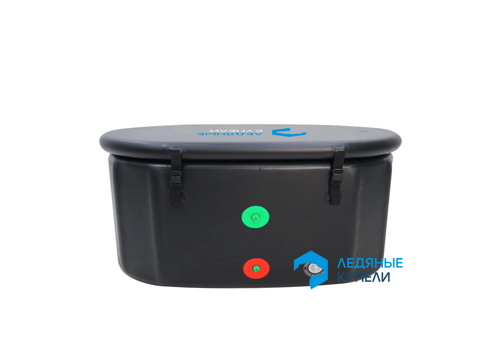 Надувная овальная купель, черная — изображение 3